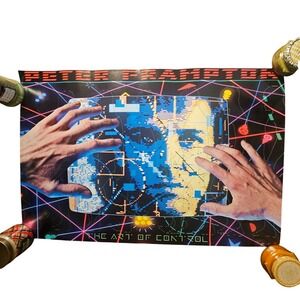 Peter Frampton The Art of Control Vintage 1982 Promo Album Poster 24x36 A&M Rock